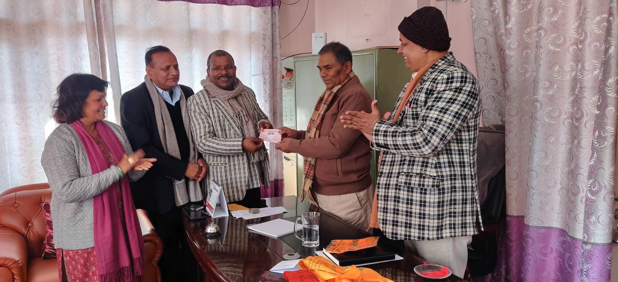 नेता उमेश जसपा नेपालमा गरे प्रवेश