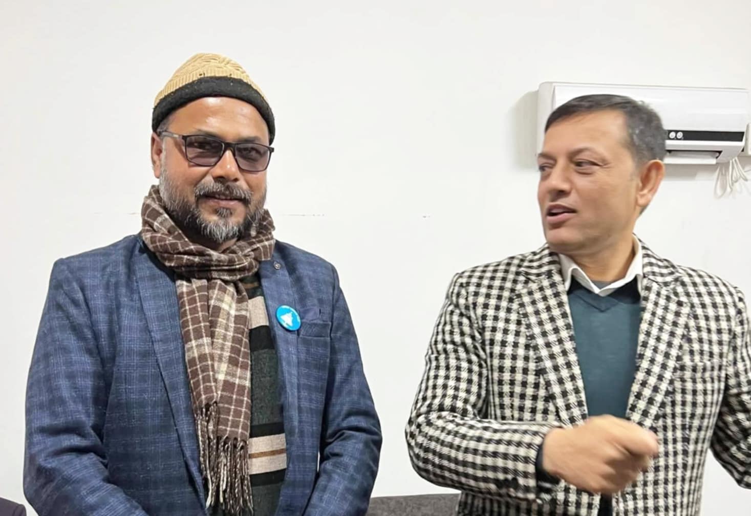 बलान बिहुल गाउँपालिकाका निवर्तमान अध्यक्ष दयानन्द गोइत रास्वपामा प्रवेश