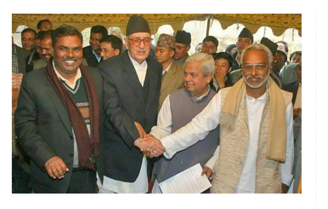 तत्कालीन समयमा : नेपाल सरकार र संयुक्त लोकतान्त्रिक मधेशी मोर्चा बीच भएको सम्झौता