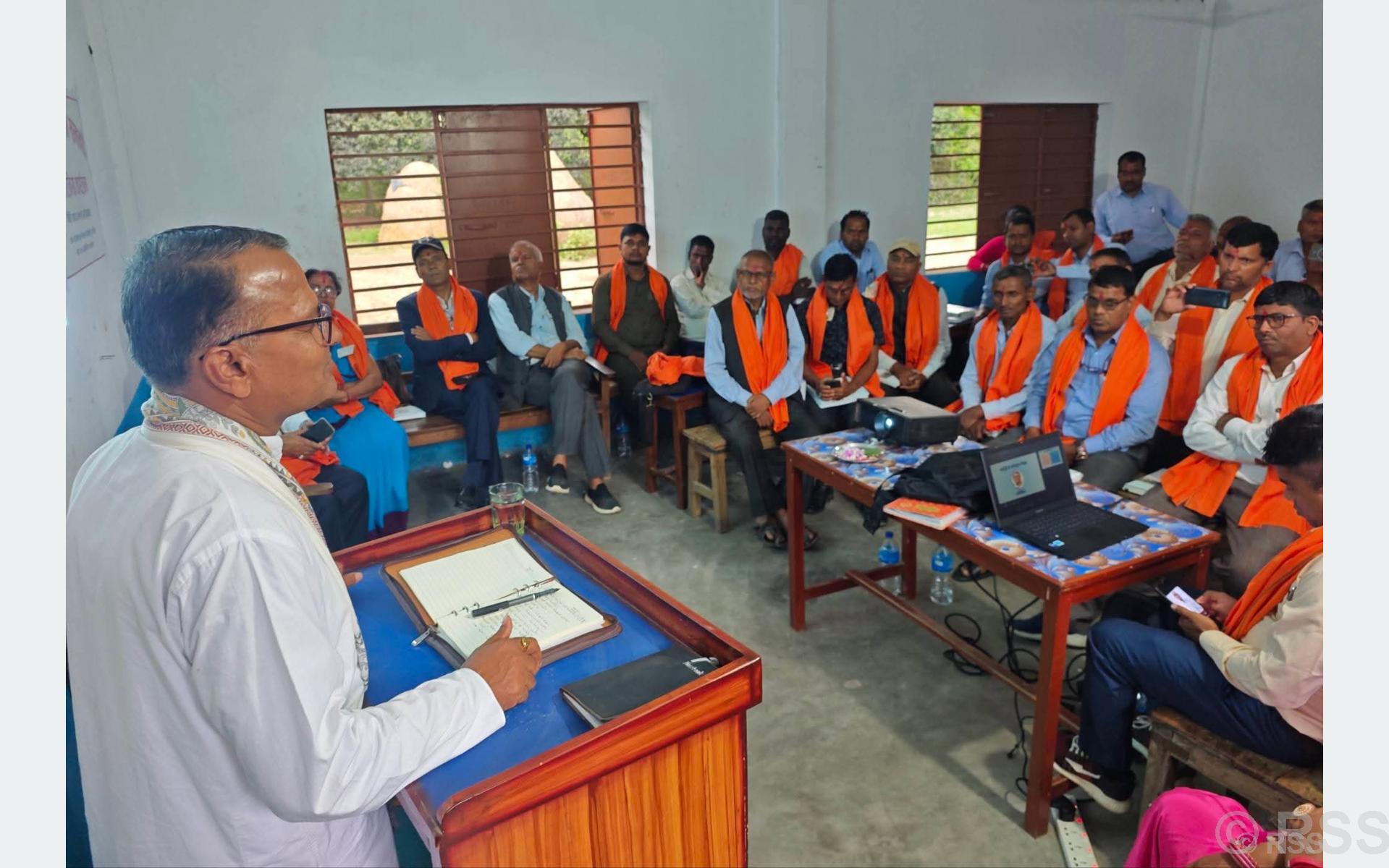 सामुदायिक विद्यालयमे शिक्षा सुधारक लेल सहकार्य अपरिहार्यः सभामुख यादव