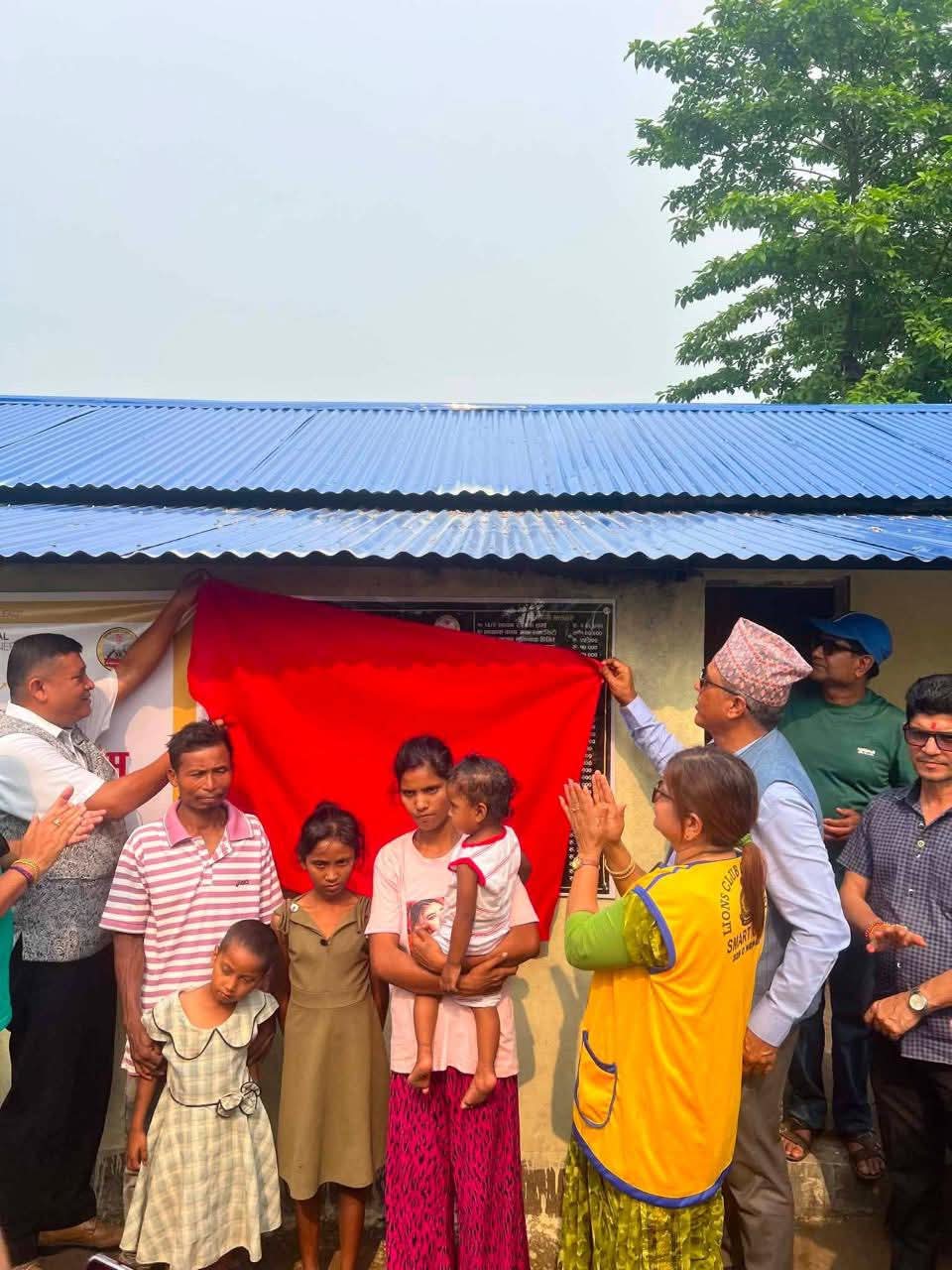 अध्यक्ष रञ्जना शर्माको मानवीय नेतृत्व: ५ लाख ८९ हजार लागतमा विपन्न परिवारलाई घर हस्तान्तरण